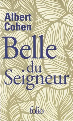 Belle du seigneur, couverture