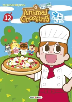 Welcome to Animal crossing : new horizons : le journal de l'île, tome 12, couverture