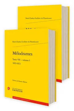 Mélodrames, tome 7 : 1819-1822, couverture