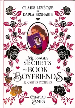 Messages secrets des book boyfriends : 12 cartes incluses, couverture