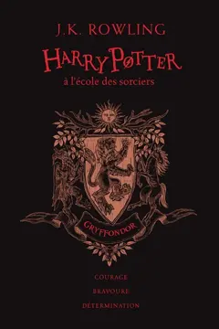 Harry Potter, tome 1 : Harry Potter à l'école des sorciers : Gryffondor, couverture