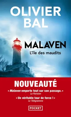 Malaven : l'île des maudits, couverture