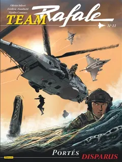 Team Rafale, tome 11 : Portés disparus, couverture
