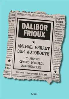 Animal errant sur autoroute : et autres offres d'emploi raisonnables, couverture