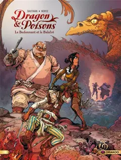 Dragon & poisons, tome 2 : Le Bedonnant et le Balafré, couverture