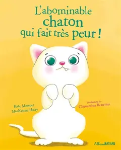 L'abominable chaton qui fait très peur !, couverture