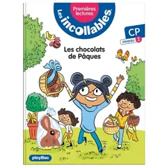 Les incollables : premières lectures, tome 12 : Les chocolats de Pâques ! : CP, niveau 2