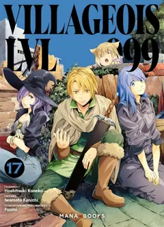 Villageois LVL 999, tome 17, couverture