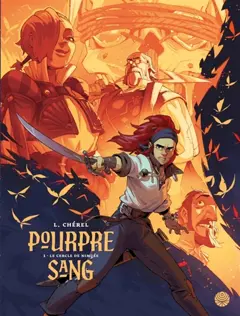 Pourpre-Sang, tome 1 : Le cercle de Nimuée, couverture