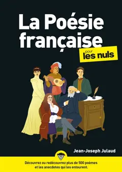 La poésie française pour les nuls, couverture