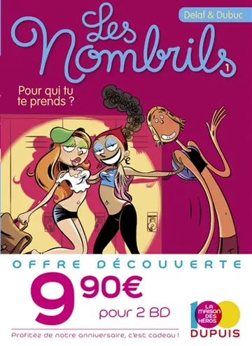 Les nombrils : bipack T2 + T1 (offert)