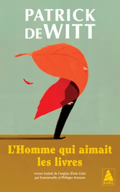 L'homme qui aimait les livres, couverture