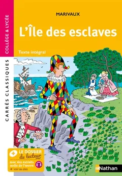 L'île des esclaves : comédie, 1725 : texte intégral, couverture