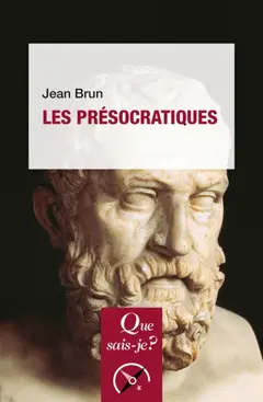 Les présocratiques, couverture