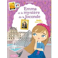 Minimiki, tome 26 : Emma et le mystère de la Joconde, couverture