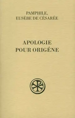 Apologie pour Origène, tome 1