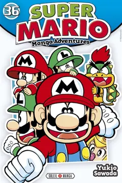 Super Mario : manga adventures, tome 36, couverture