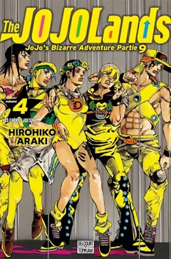 The Jojolands : Jojo's bizarre adventure, tome 4 : Les frères Joestar, couverture