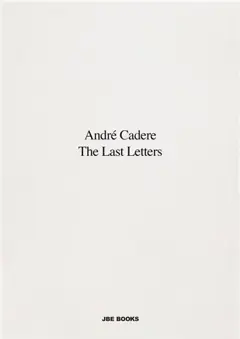 The last letters (letters about a work)