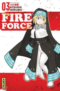Fire force Vol.3, couverture