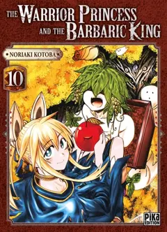 The warrior princess and the barbaric king, tome 10, couverture