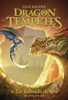 Dragon des tempêtes, tome 2 : La tornade de feu, couverture