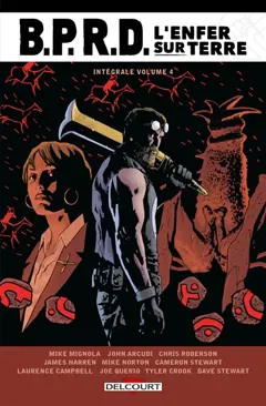 BPRD : l'enfer sur terre : intégrale, tome 4, couverture