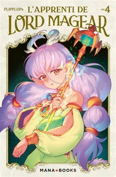 L'apprenti de lord Magear, tome 4, couverture