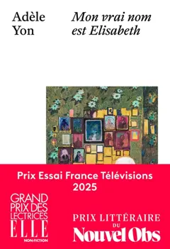 Mon vrai nom est Elisabeth, couverture
