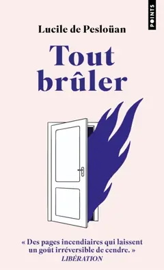Tout brûler, couverture