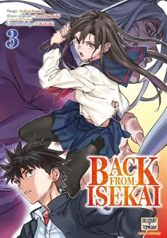 Back from isekai, tome 3, couverture