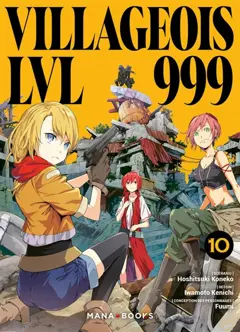 Villageois LVL 999, tome 10, couverture
