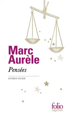 Pensées : livres VII-XII, couverture