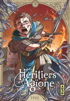 Les héritiers d'Agïone, tome 3, couverture