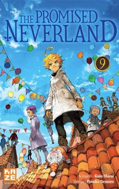 The promised Neverland, tome 9 : Début des hostilités, couverture