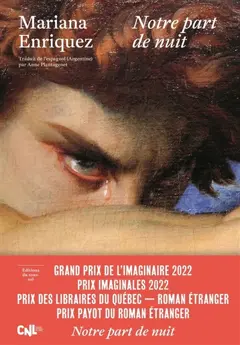 Notre part de nuit, couverture