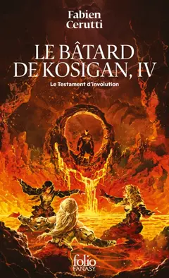 Le bâtard de Kosigan, tome 4 : Le testament d'involution, couverture