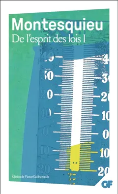 De l'esprit des lois, tome 1