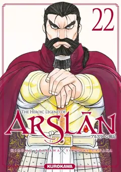 The heroic legend of Arslân, tome 22, couverture