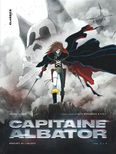 Capitaine Albator : mémoires de l'Arcadia, tome 3 : Des cœurs brûlants d'amour, couverture