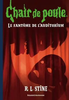 Le fantôme de l'auditorium, couverture