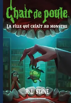 La fille qui criait au monstre, couverture
