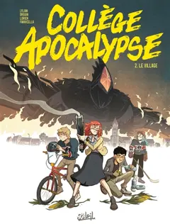 Collège apocalypse, tome 2 : Le village, couverture