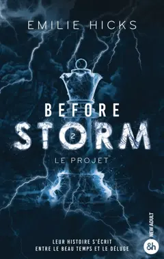 Before Storm, tome 2 : Le projet, couverture