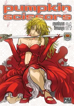 Pumpkin scissors, tome 24, couverture