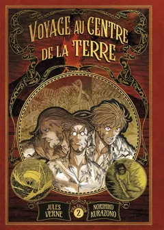Voyage au centre de la Terre, tome 2, couverture