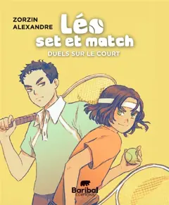 Léo, set et match, tome 2 : Duels sur le court, couverture