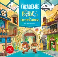 L'Académie des folles aventures, couverture
