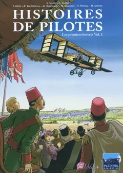 Histoires de pilotes, tome 1 : Les premiers brevets, couverture
