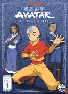 Avatar : le dernier maître de l'air. Livre 1 : l'eau, tome 1, couverture